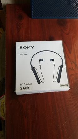 Sony wireless bluetooth WI-C400