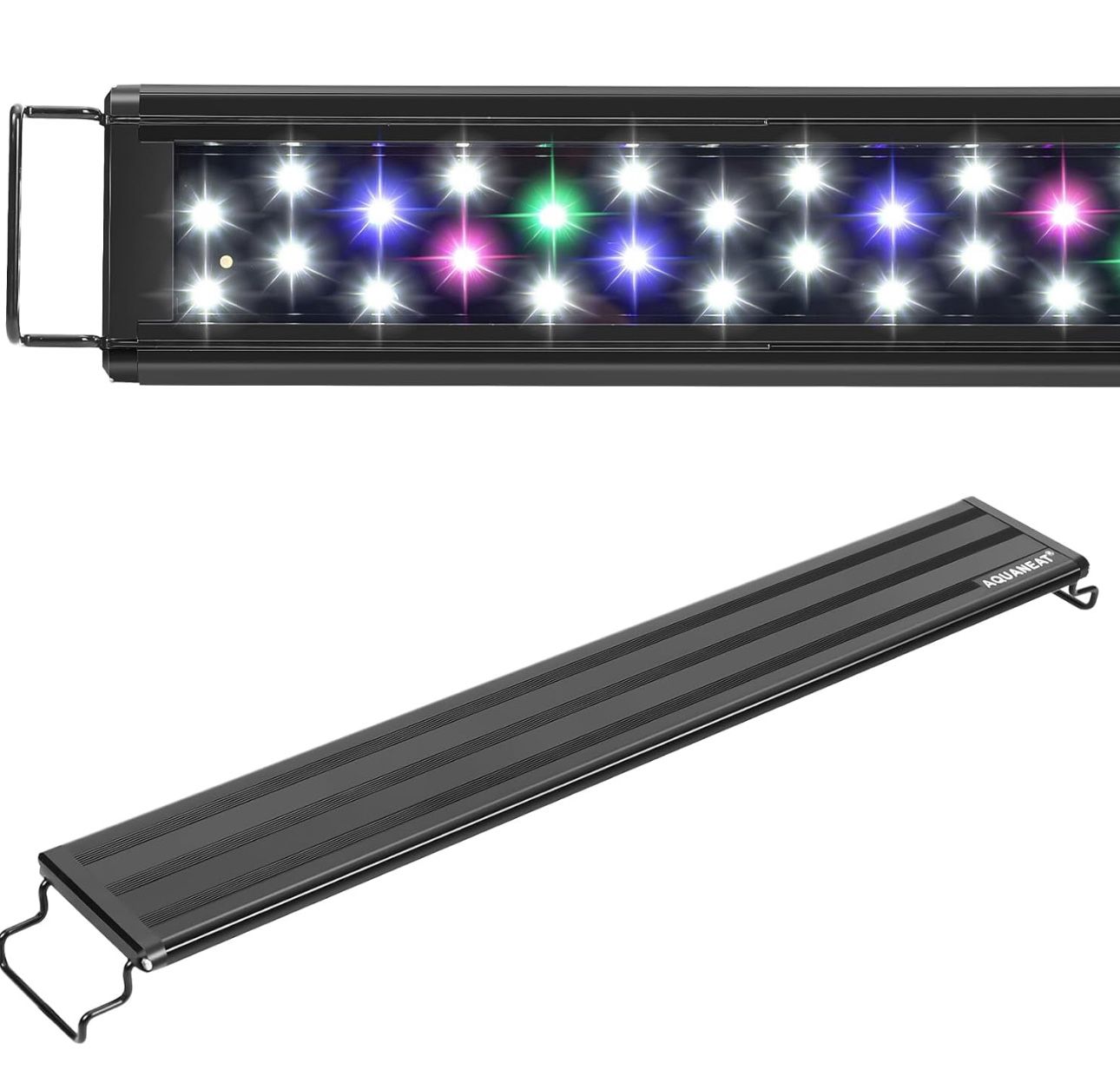 4- AQUANEAT LED Aquarium Light Full Spectrum 44 Inch Fish Tank Light Fresh Water