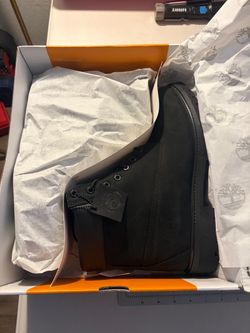 Black Classic Timberland Men's Premium 6 inch Waterproof Boot Sz 11