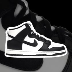 Nike Dunk High “Black/White” 🐼 Size (11.5) in Mens DS(New). Factory laced. $110.00 (Retail). Picked Up In Providence.