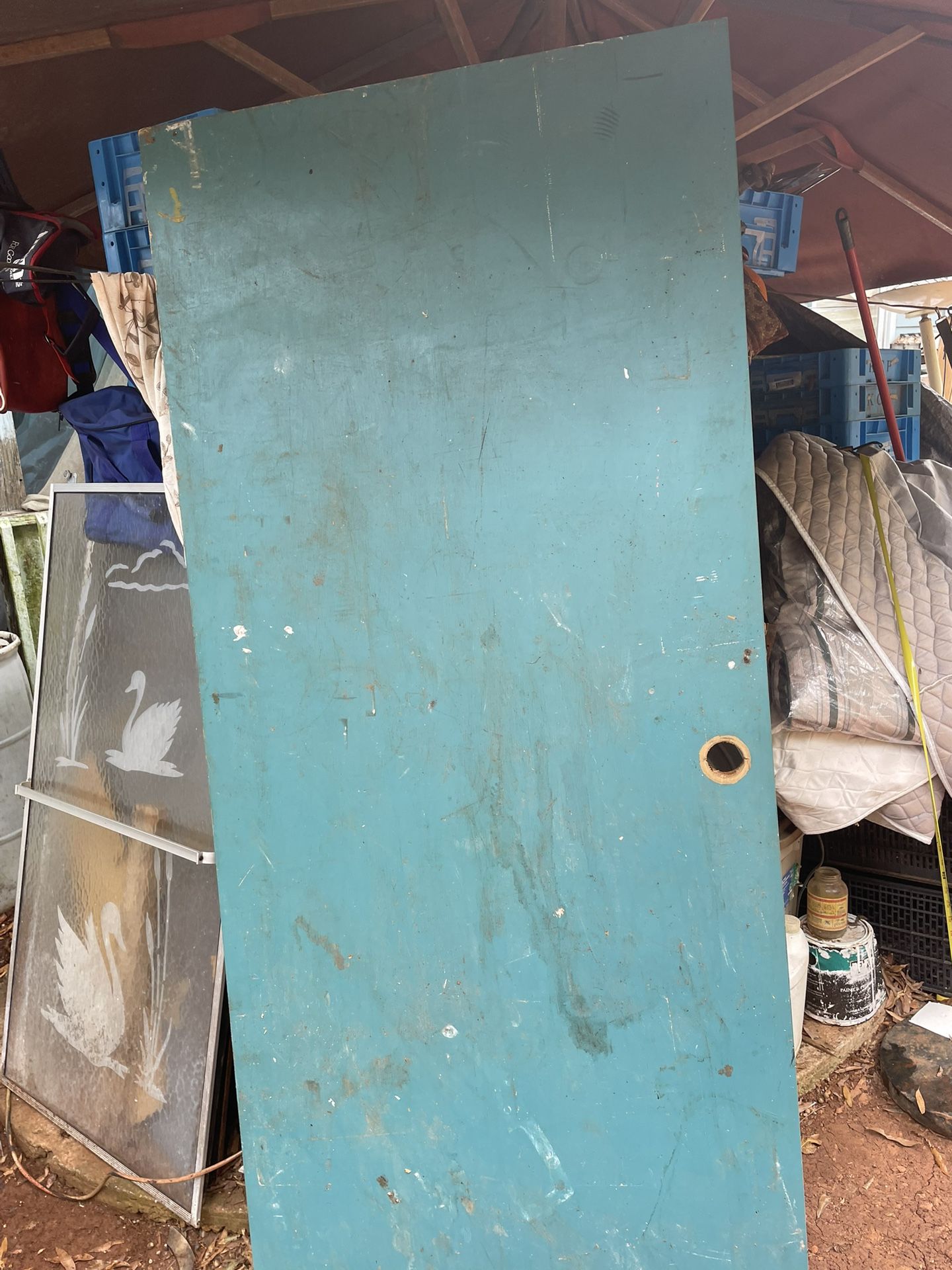 Wood door 3 foot x79 inch