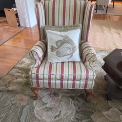 Wingback High Back Chair Set