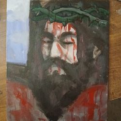 CHRIST HAND PAINTING