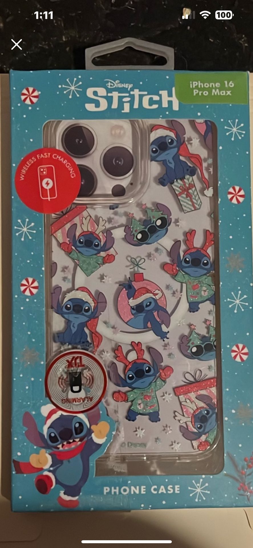 Stitch Christmas Phone Cover New