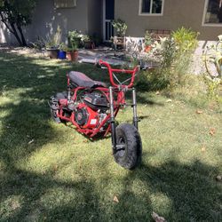stretched 224cc minibike