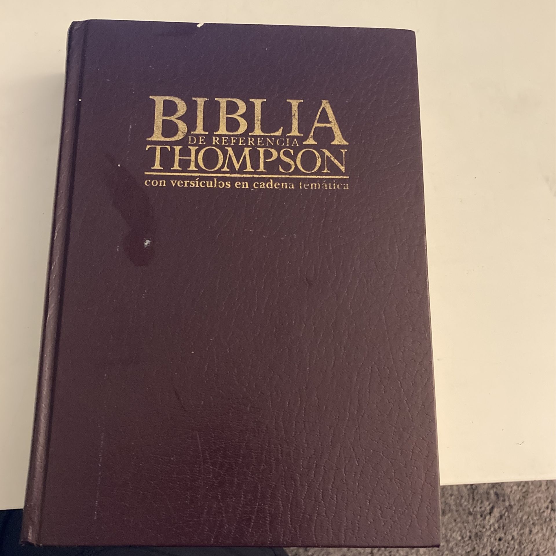 Biblia De Referencia Thompson (español )