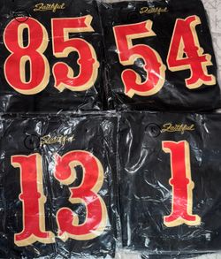 San Francisco 49ers Rivalry Nike Stitched Jerseys Mens Womens Sizes Small-7X**  See Prices 