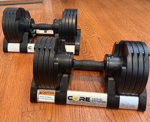 Core Home Adjustable Dumbbell Set