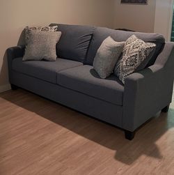 Blue couch