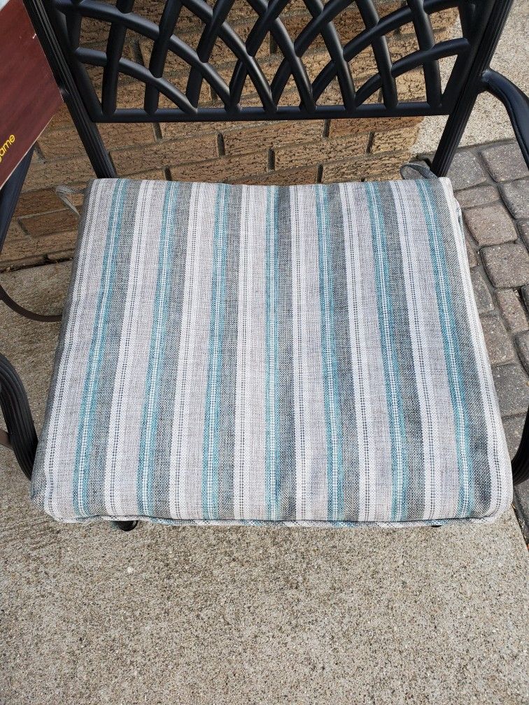 Two Chair Cushions, No Stains