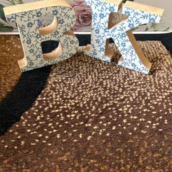 Printed Letters 