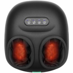 New Medcursor Foot Massager Machine with Heat, Rolling, Deep Kneading, Shiatsu Foot Massager for Delivers Pain Relief, Tired, Plantar Fasciitis, Gift 