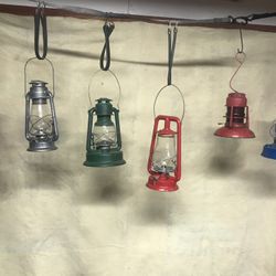 Vintage Kerosene Lanterns