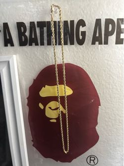 14k gold rope chain