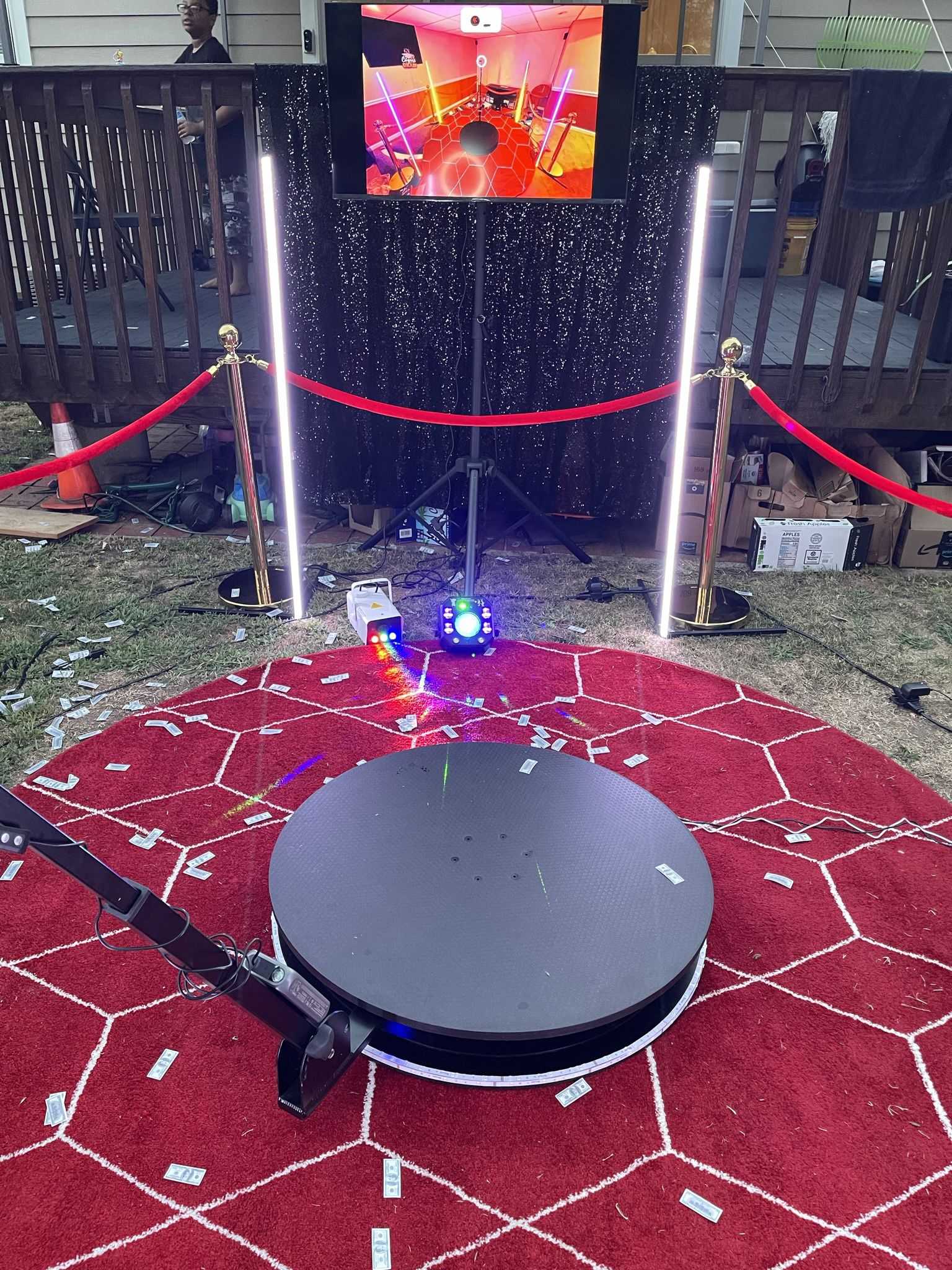 360 Photo Booth Platform (3 To 4 People)