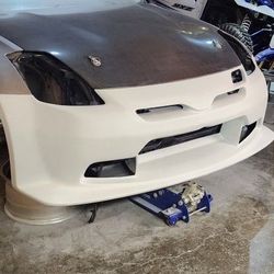 350z C-West Carbon Fiber Front Bumper Body Kit