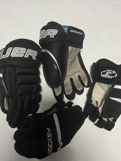 Kids Hockey Gloves, $5 for each 