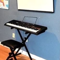 Piano With The Chair