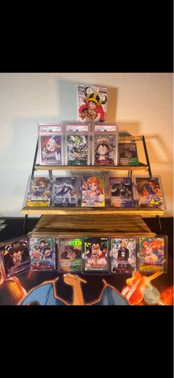 ONE PIECE TCG CARDS/SLAB FOR SALE!!