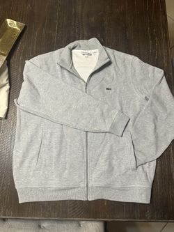 LACOSTE SWEATER COLOR GRAY SIZE XXL