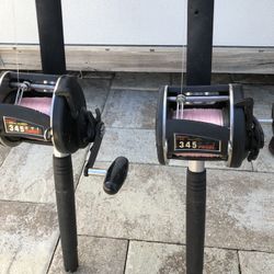 2- Penn GTI Reel And Penn Rod