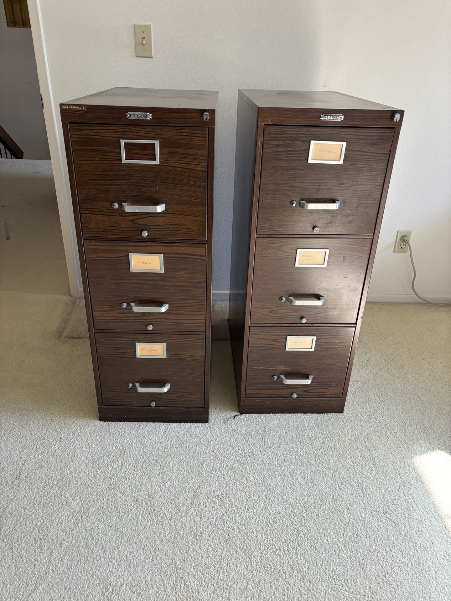 Metal File Cabinets