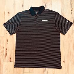 Las Vegas Raiders Dri-Fit Polo Golf Shirt