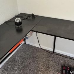 PRAISUN L Shaped Office Desk