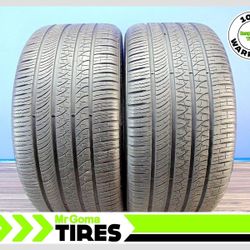 2 PIRELLI P ZERO TM ALL SEASON I XL 285/40R20  USED TIRES 7.5/32 AVG 108H * PRODUCTION YEAR  2024 * INSTALLATION INCLUDED *