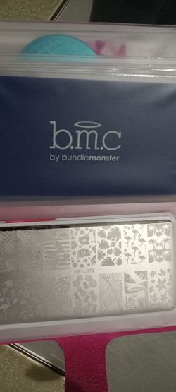 Nail polish stamping plates razor and stamps and  stamping polish