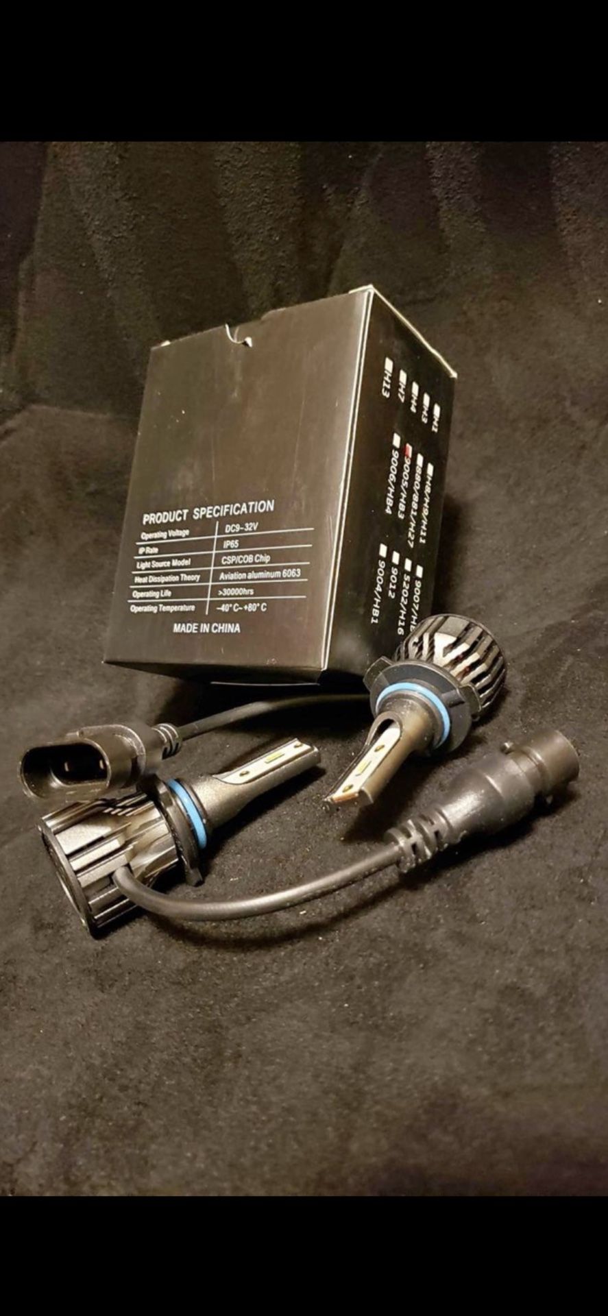 9006 Led Headlight