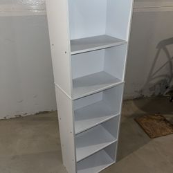 Small White Bookshelf