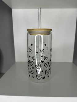 16 Oz Glass Cup