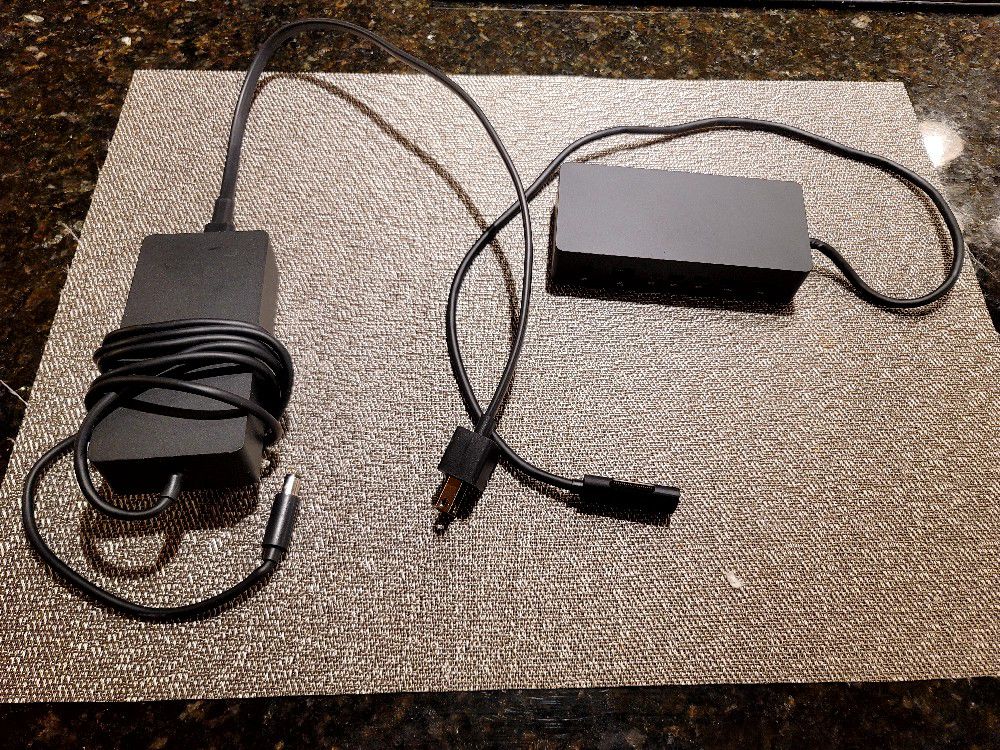 Microsoft Surface Docking Station And Power cord