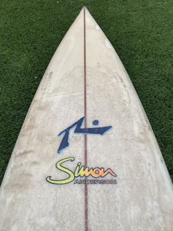 8’0 Surfboard Gun Simon Anderson Vintage surfboard gun Step Up