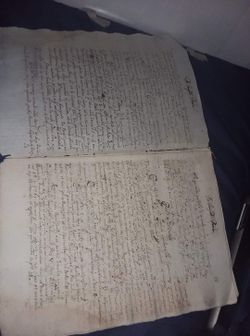 1540s  8 Page Book 