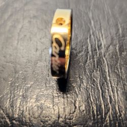 Cartier Platinum ring gold plated 