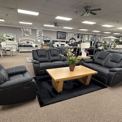 3 Pc Sofa Loveseat And Chair 