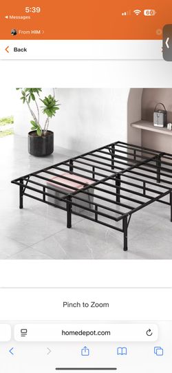 California King Metal Bed Frame