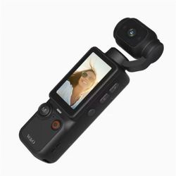 W&O 4-in-1 Action Camera 1080p 360 Rotating Lens - Black