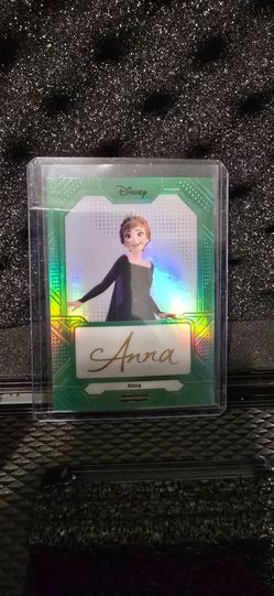 2025 Kakawow Phantom Disney Anna #PD-SGR-08 Auto Green /20