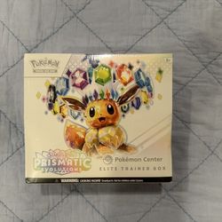 Pokemon Center Prismatic Elite Trainer Box