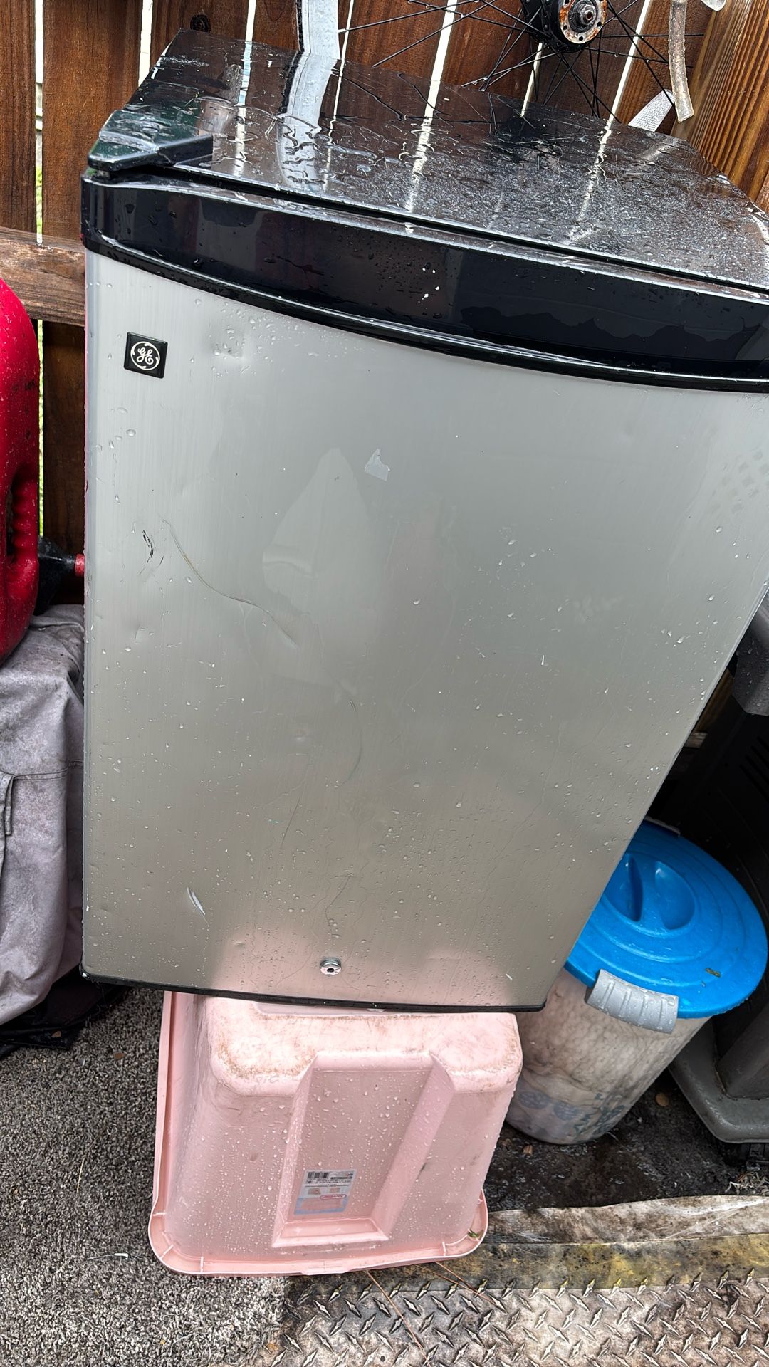 Mini fridge and freezer