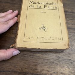 Mademoiselle de la Ferté Paperback Antique Book