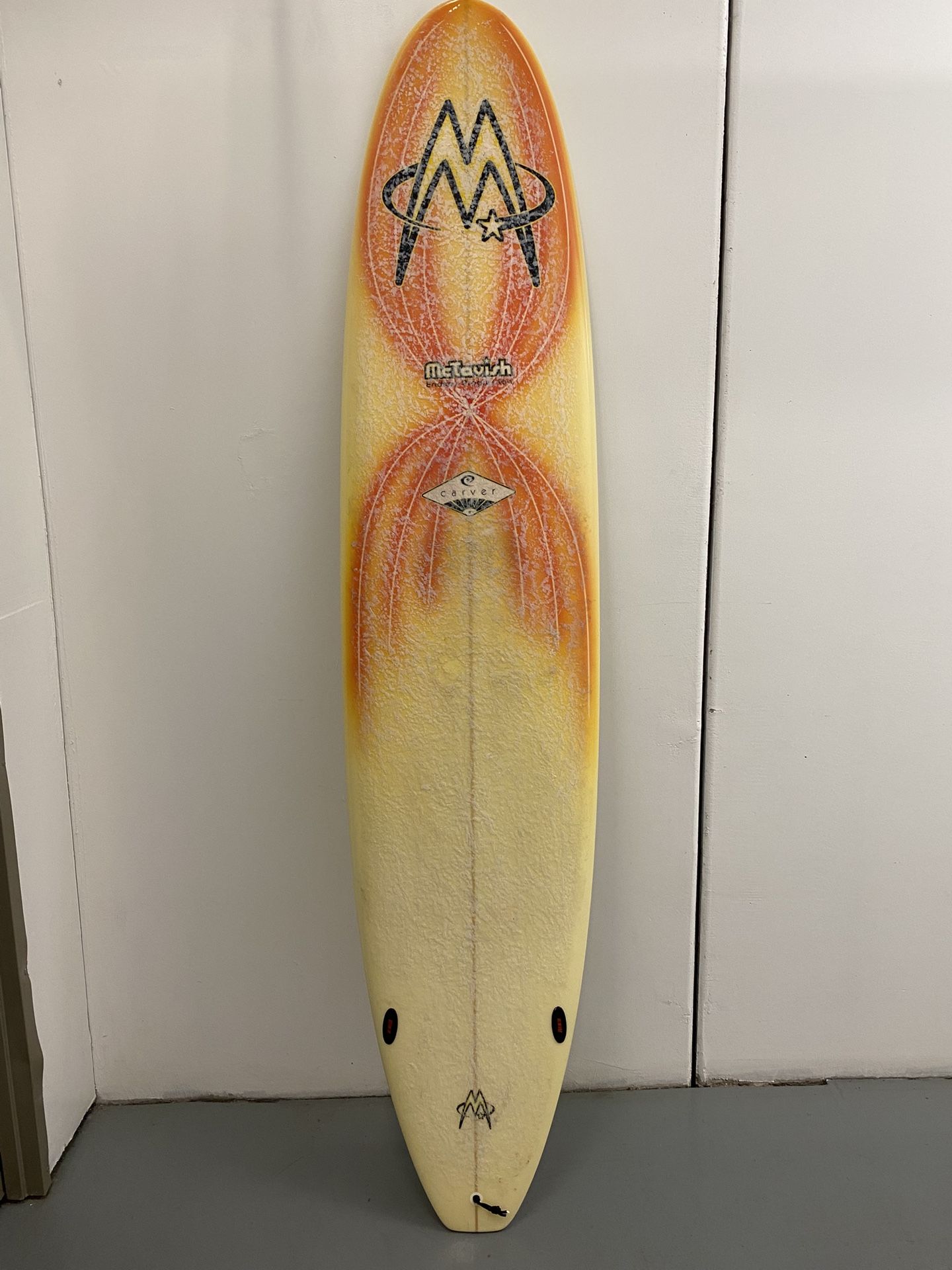 McTavish 8’ “Carver” Surfboard with Bag