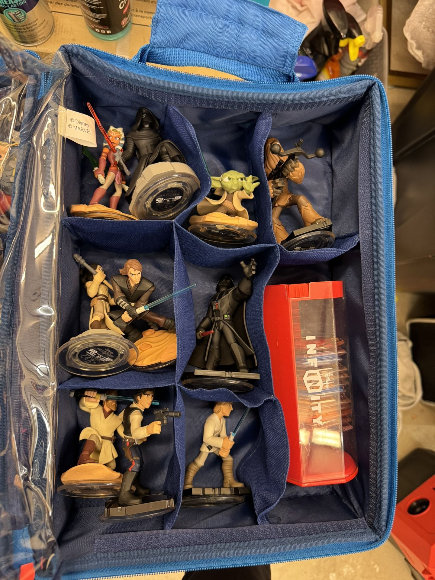 Infinity Figures with Case