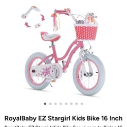 Royal baby Ez Star girl Rose Pink 16in Bike 
