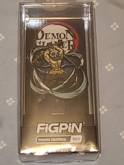 Demon Slayer Inosuke Figpin #958 Fugitive Tous Exclusive LE #1000