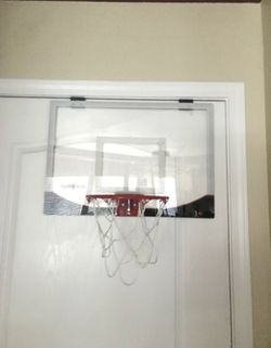 Over the door basketball hoop