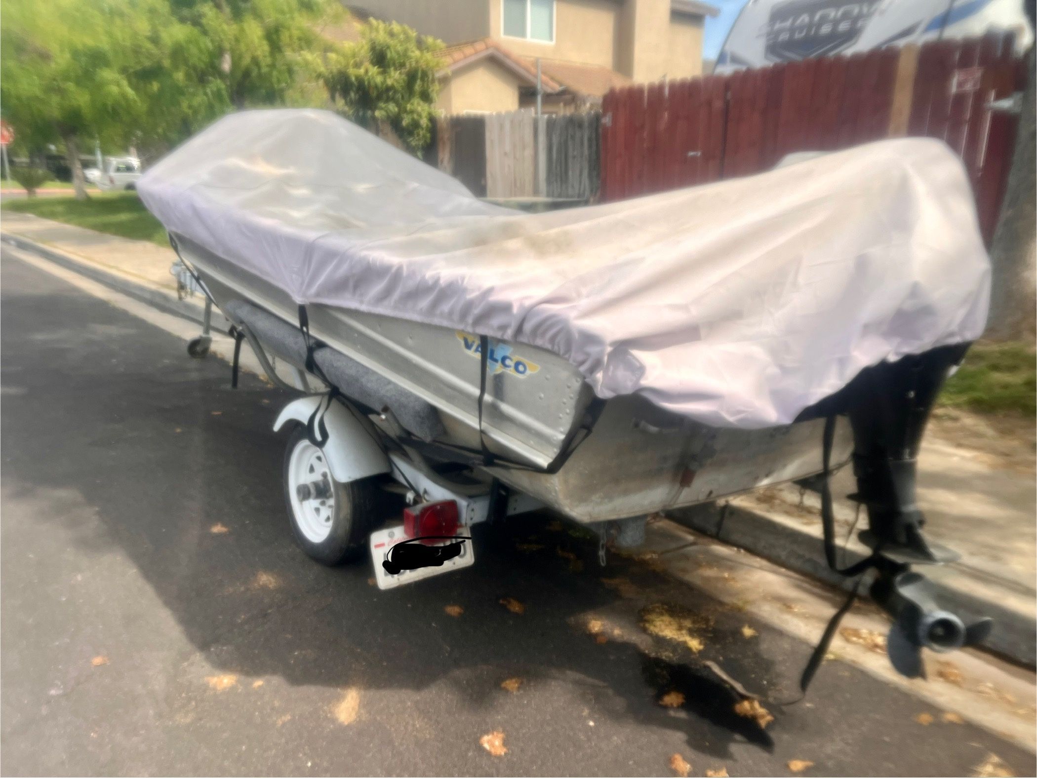 Valco 14’ Aluminum V Haul Boat